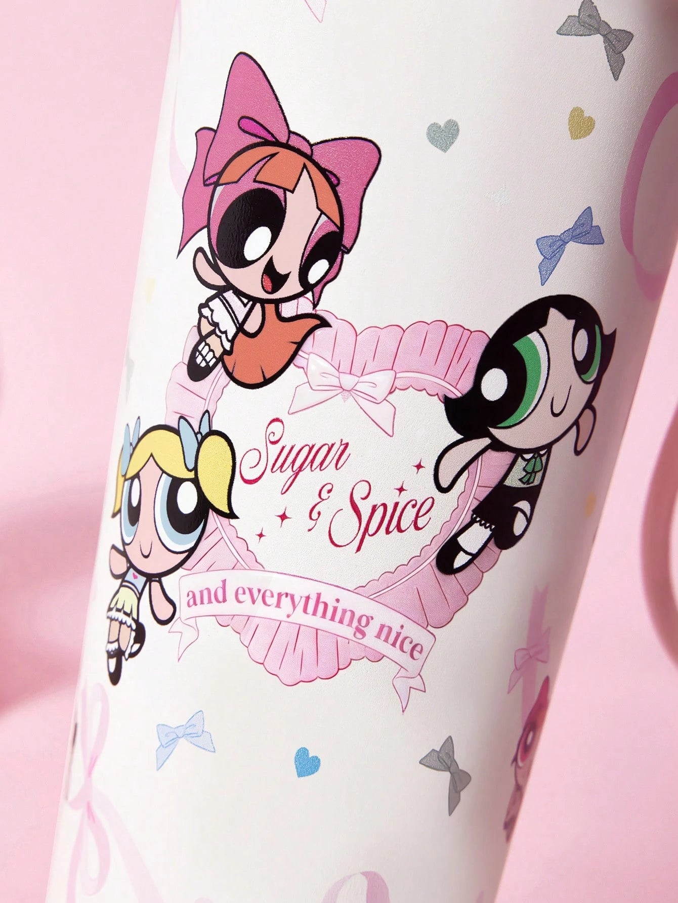 Powerpuff Girls x SHEIN Vacuum Insulated Stainless Steel Water Bottle  Brown