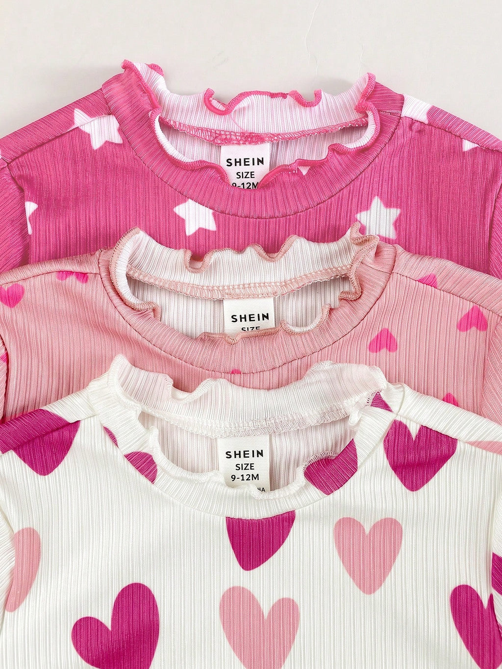 Bambinoo x Cozy Pixies Baby Girl 3-Piece Floral & Striped Romper and Shorts Set