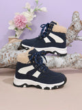 Bambinoo x Playful Pals Kids' Non-Slip Warm Winter Snow Boots Blue