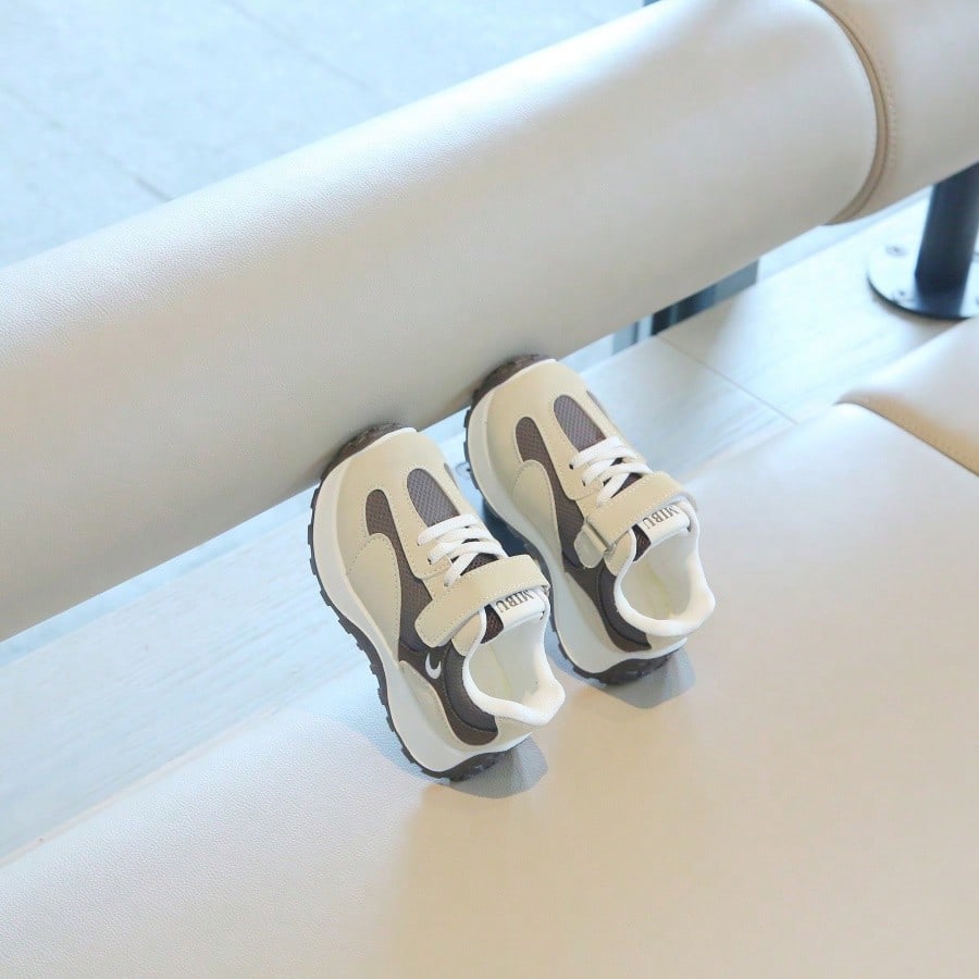 Baby Boy Colorblock German Trainer Hook And Loop Sneakers