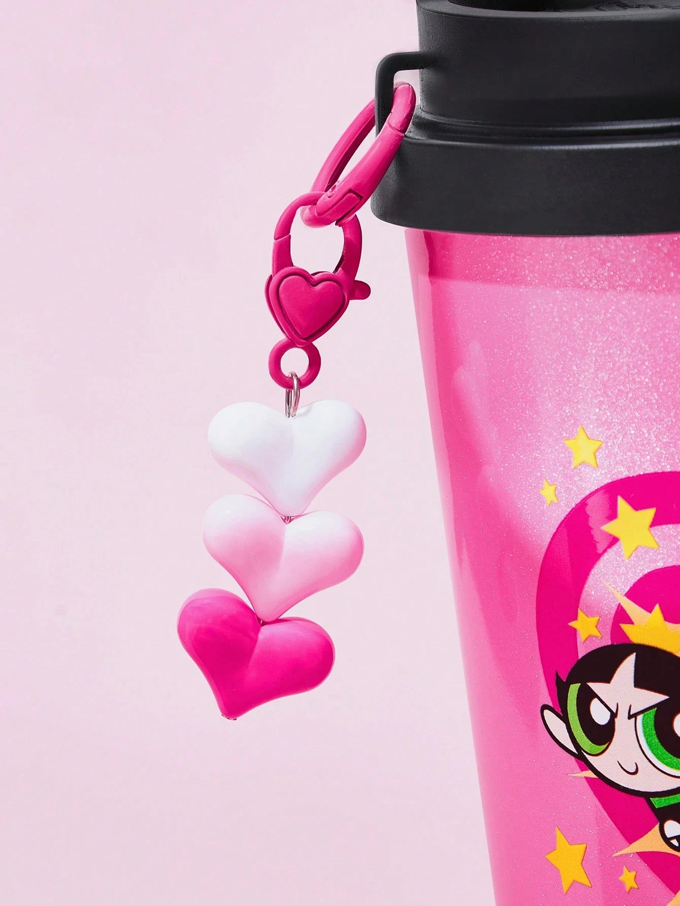 THE POWERPUFF GIRLS X SHEIN 500ml Vacuum Stainless Steel, 1 Leak-Proof Lid