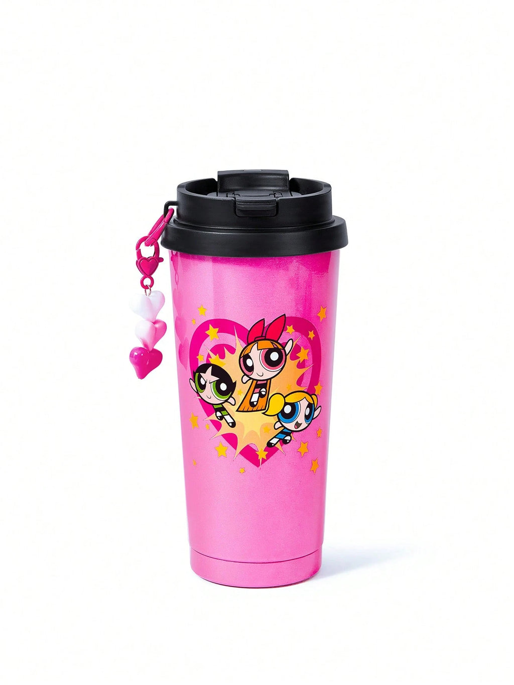 THE POWERPUFF GIRLS X SHEIN 500ml Vacuum Stainless Steel, 1 Leak-Proof Lid