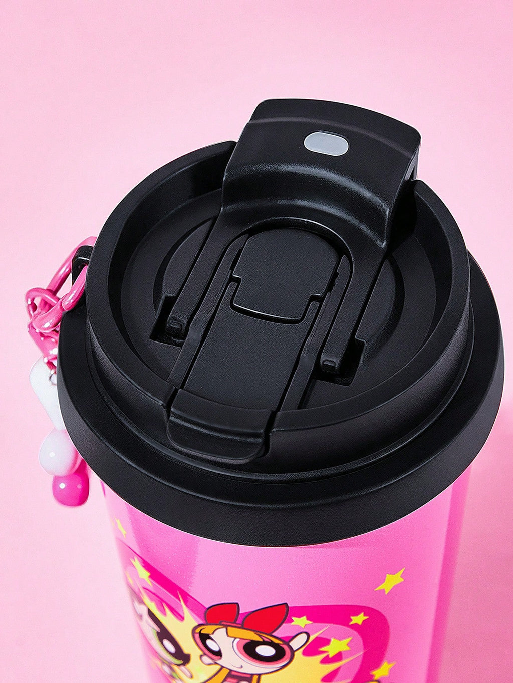 THE POWERPUFF GIRLS X SHEIN 500ml Vacuum Stainless Steel, 1 Leak-Proof Lid