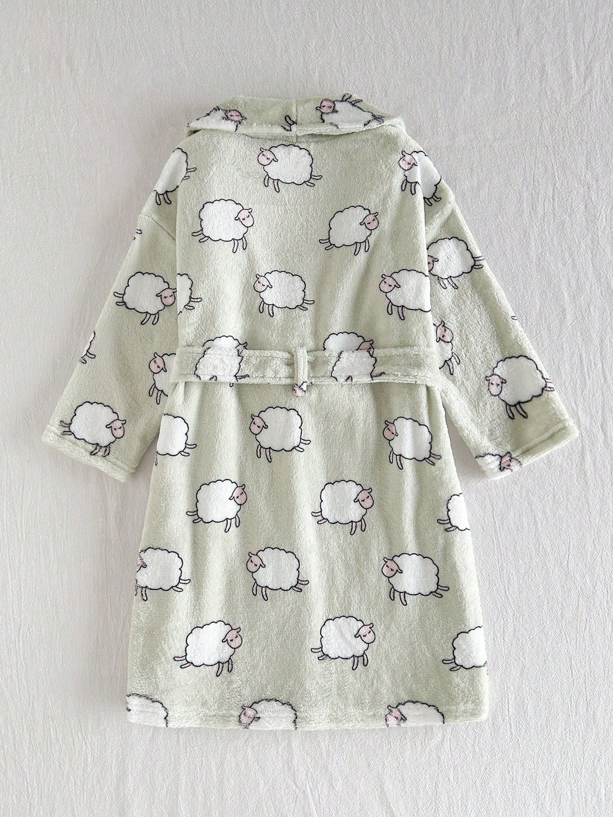 Robe de chambre Bambinoo x Cozy Pixies pour garçons à imprimé dessin animé