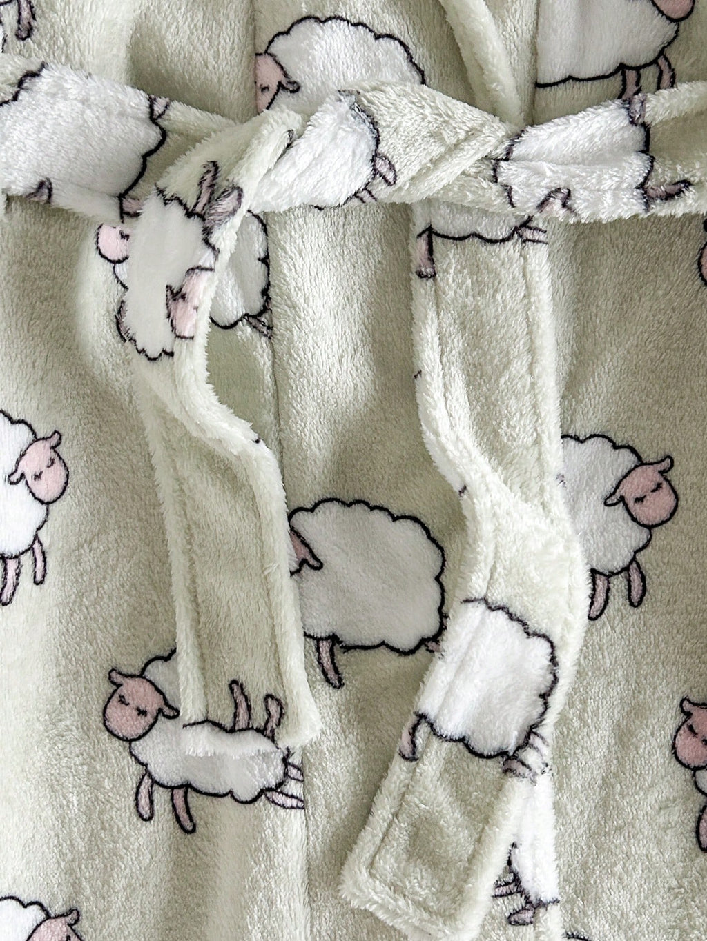 Robe de chambre Bambinoo x Cozy Pixies pour garçons à imprimé dessin animé