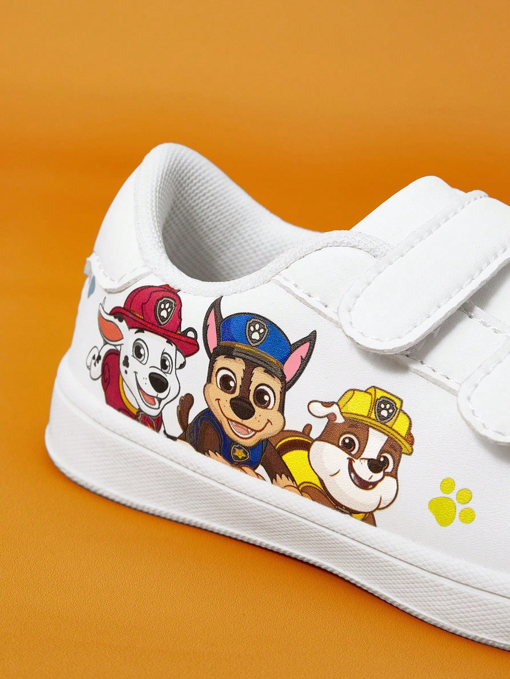 Baskets blanches décontractées Bambinoo x PAW Patrol pour enfants