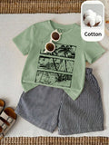 T-shirt Garçon Cocotier Preppy