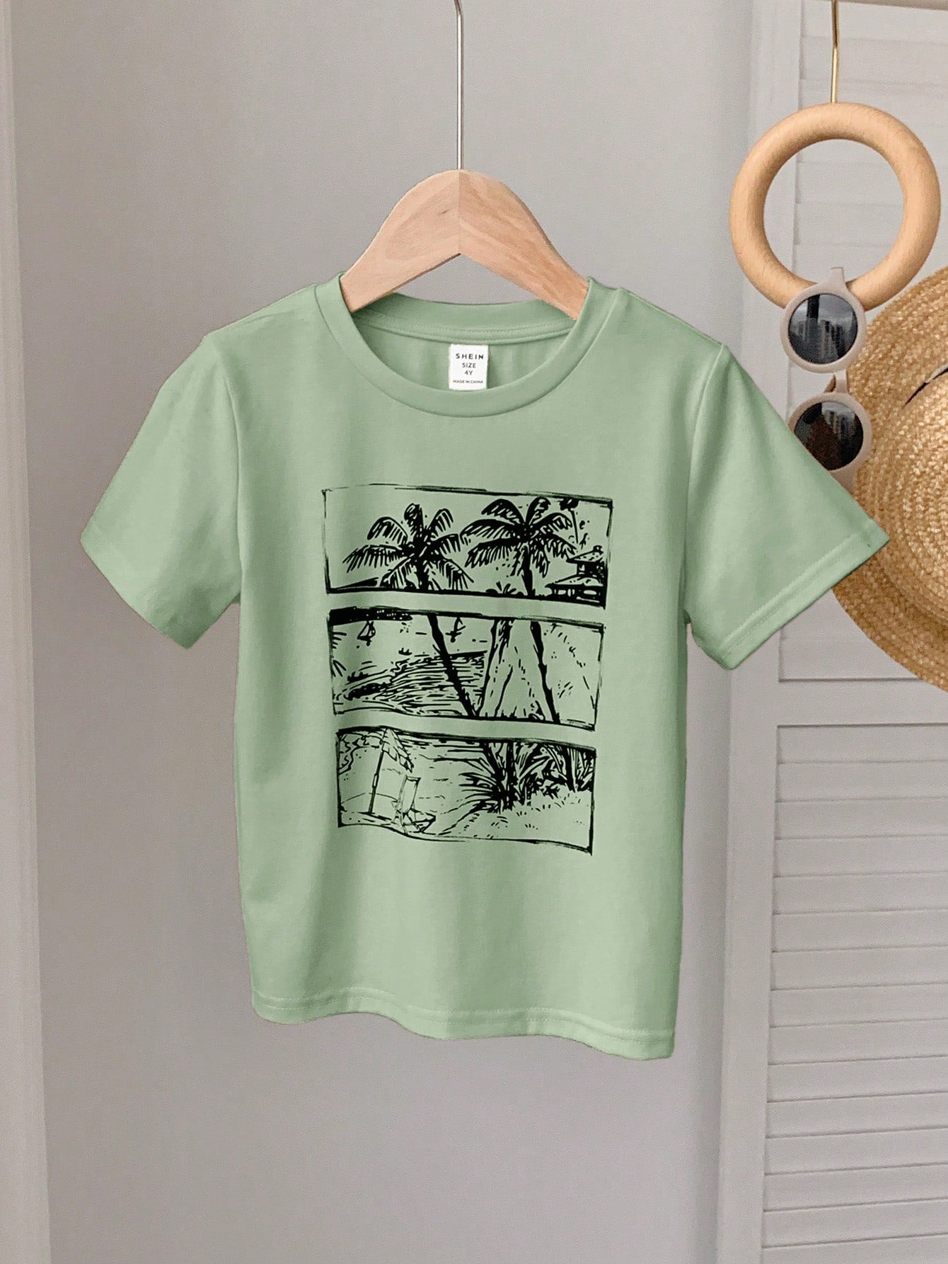 T-shirt Garçon Cocotier Preppy