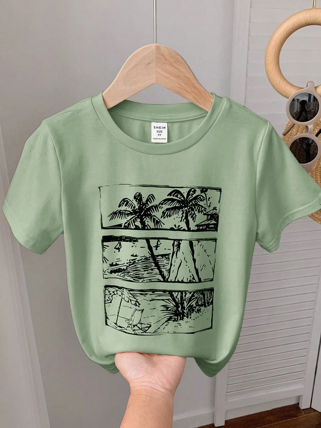 T-shirt Garçon Cocotier Preppy