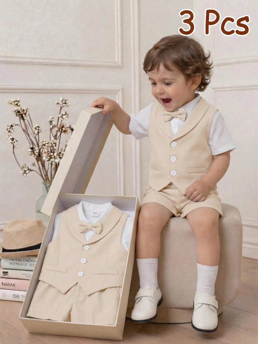 Khaki Gentleman Suit 3