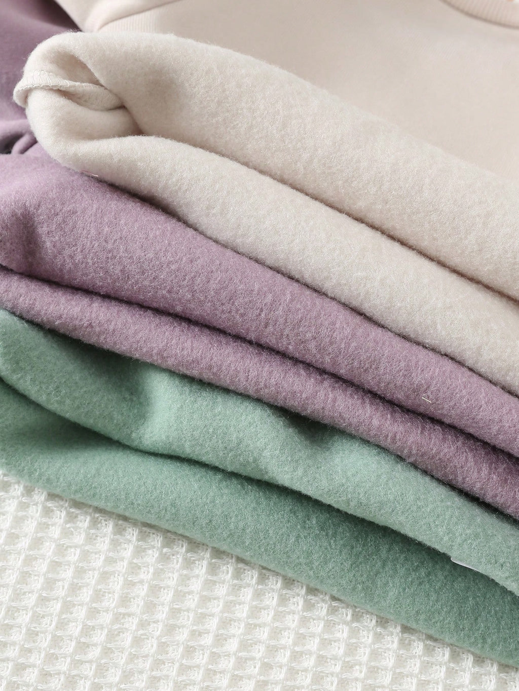 Cozy Pixies Baby Girl Vintage Knit Sweatshirt 6pcs Sets