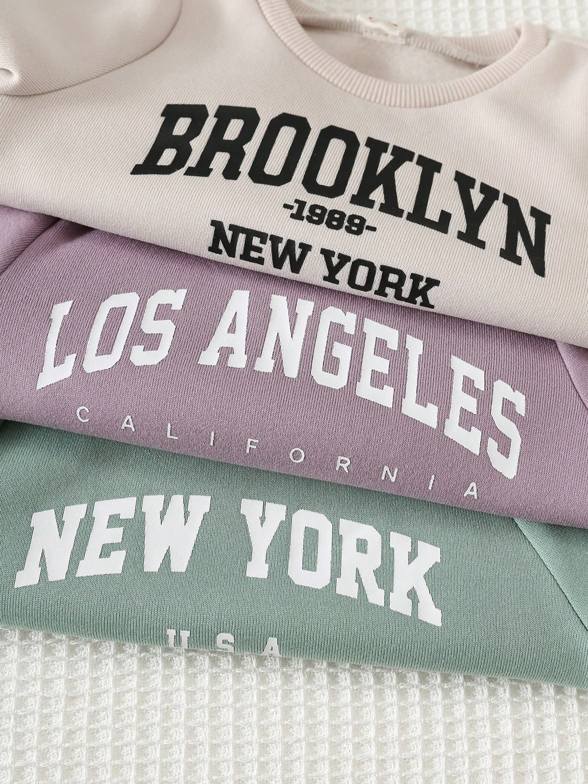 Cozy Pixies Baby Girl Vintage Knit Sweatshirt 6pcs Sets