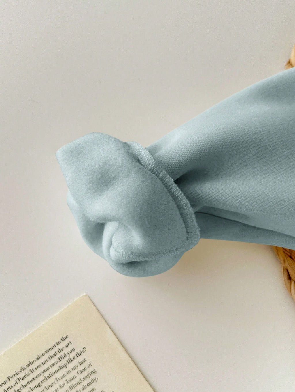 Ensemble pantalon taille élastique et sweat-shirt tricoté pour bébé garçon