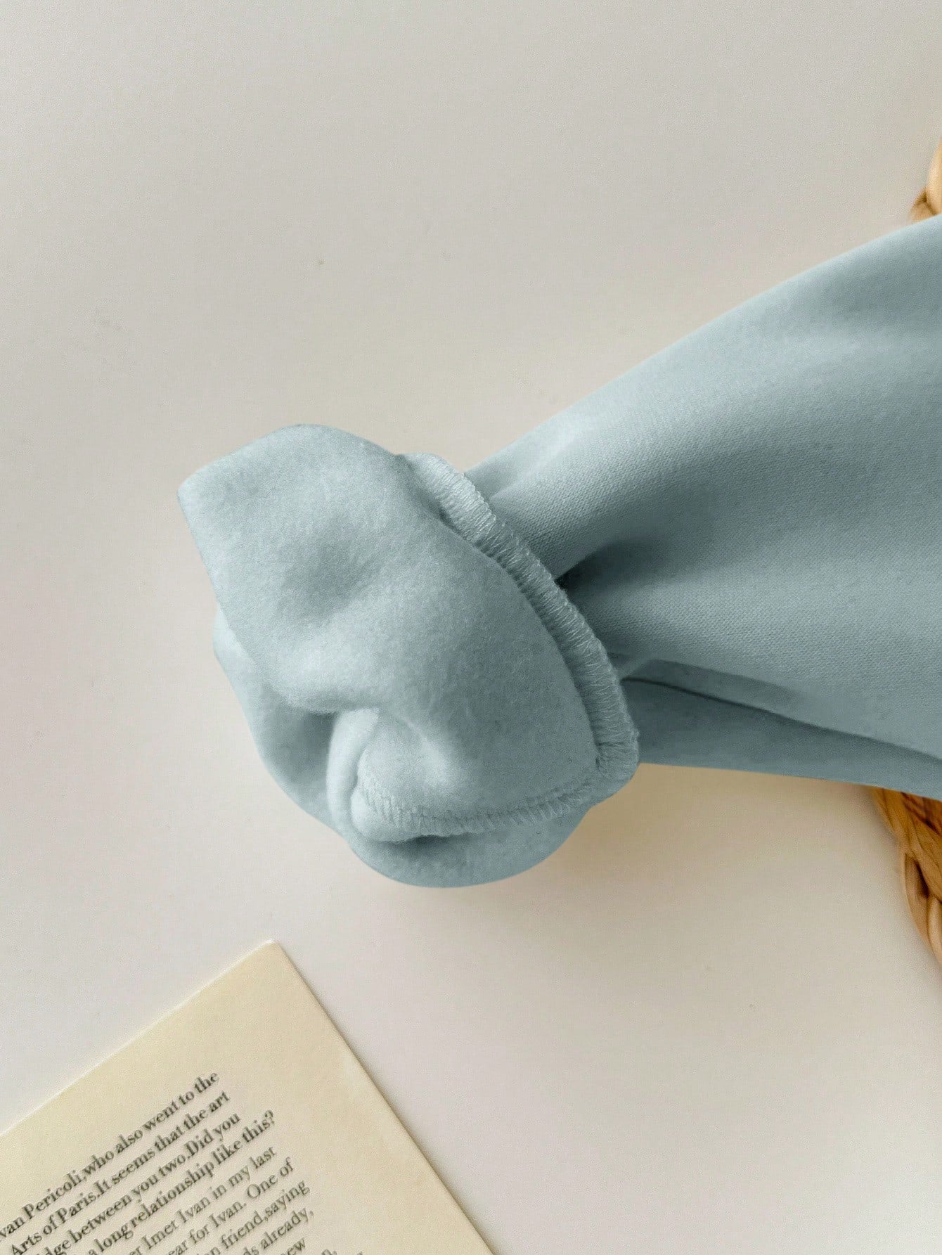 Ensemble pantalon taille élastique et sweat-shirt tricoté pour bébé garçon