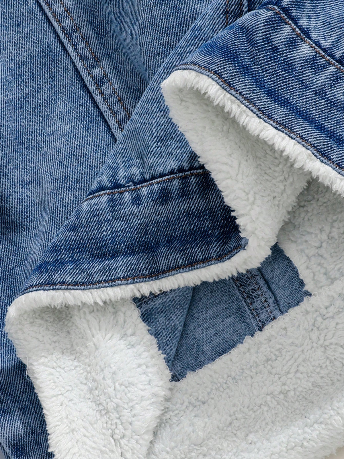 Bambinoo x Boys' Thermal Lined Denim Jacket
