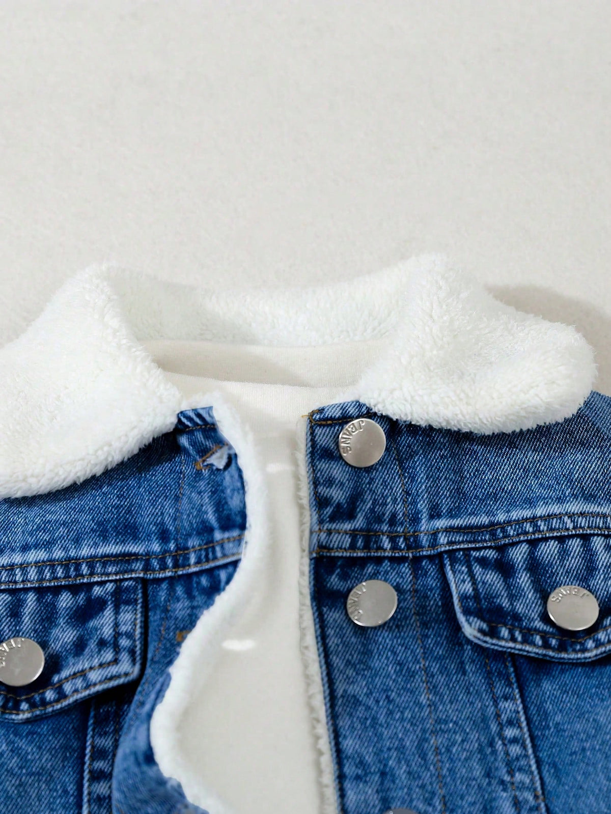 Bambinoo x Boys' Thermal Lined Denim Jacket