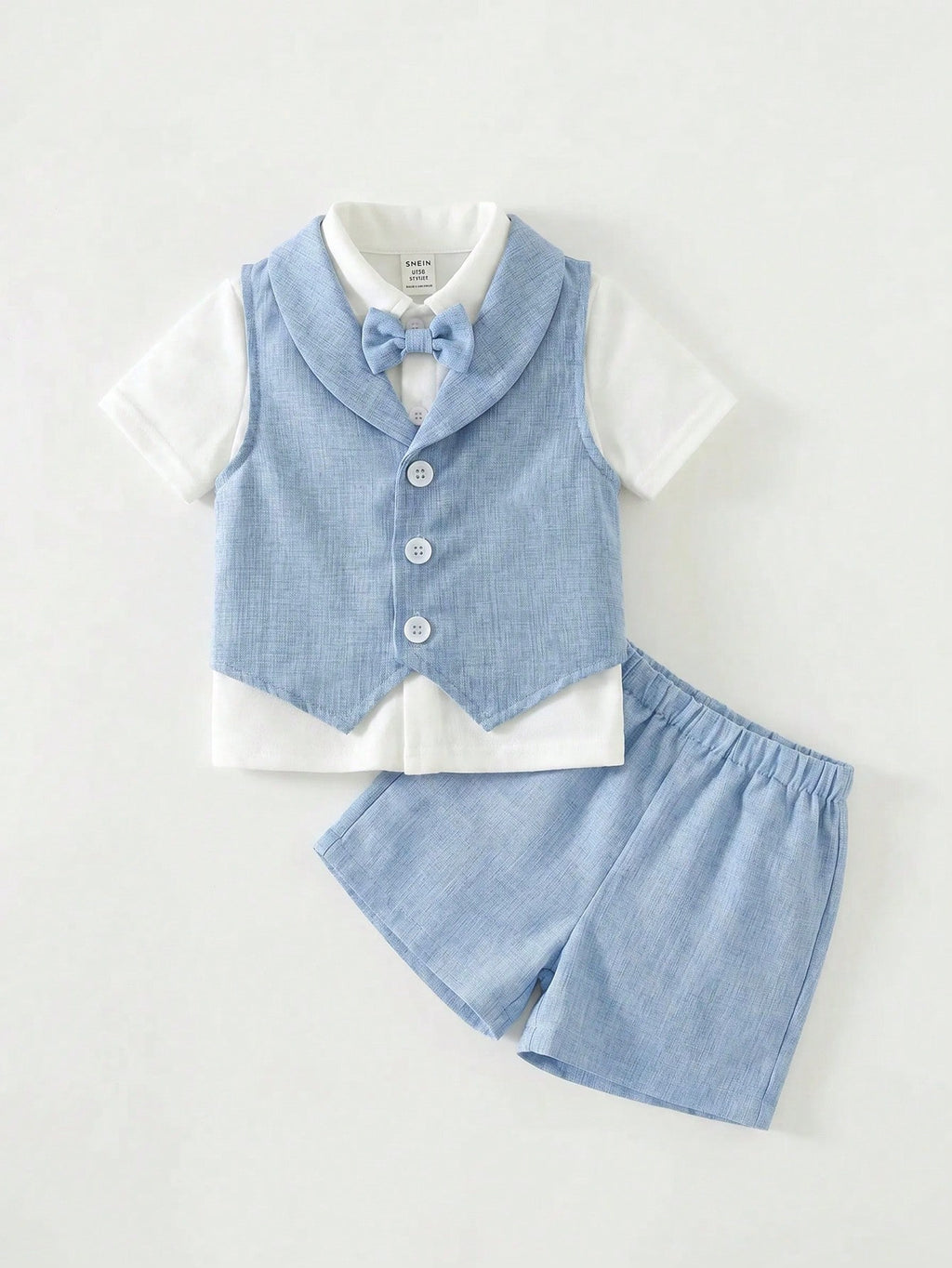 Dusty Blue Gentleman Suit 7