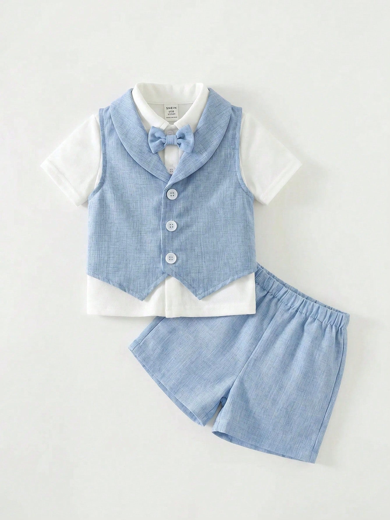 Dusty Blue Gentleman Suit 7