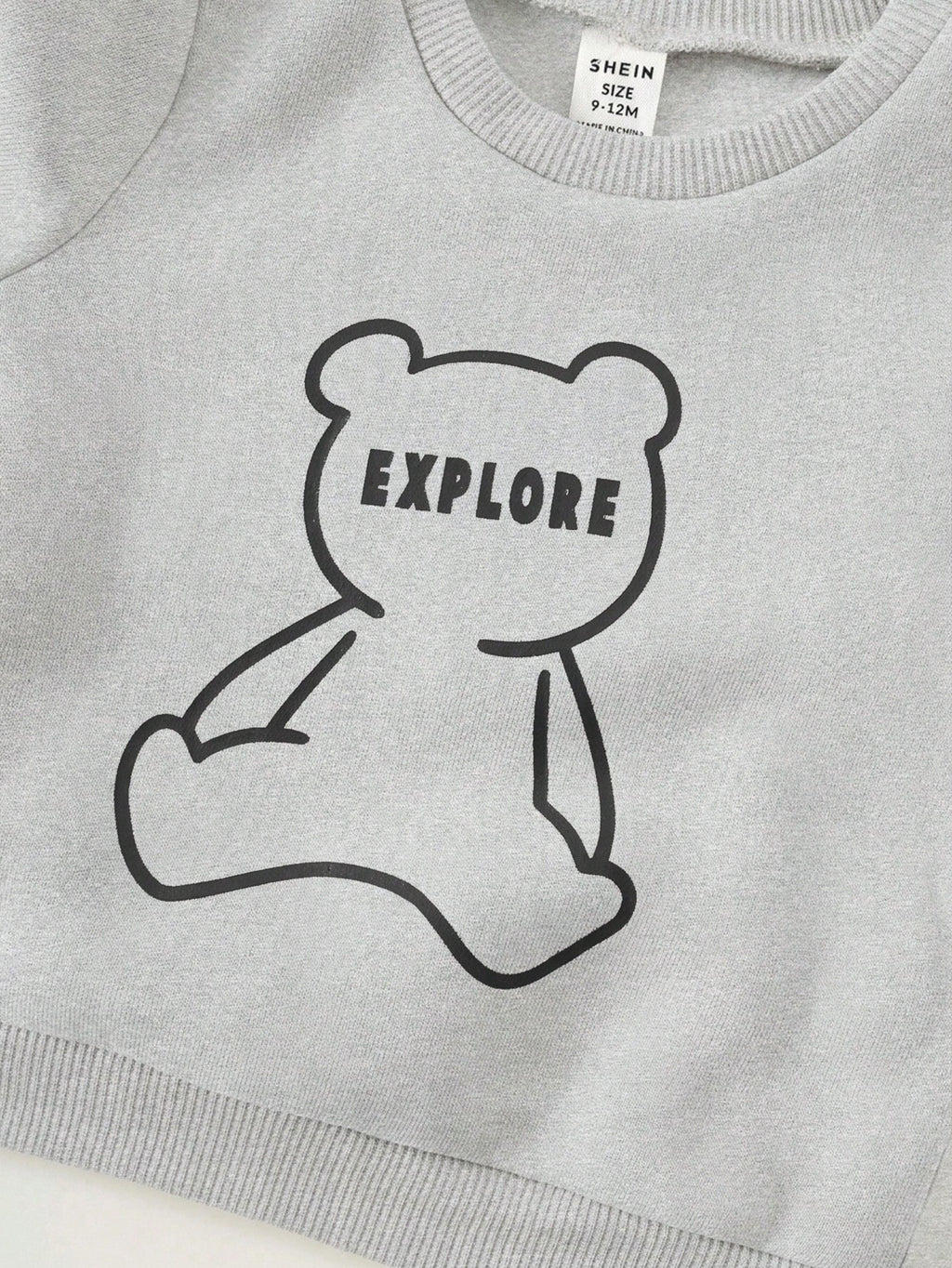 Bambinoo x Playful Pals Baby Bear Knit Hooded Vest & Joggers Set
