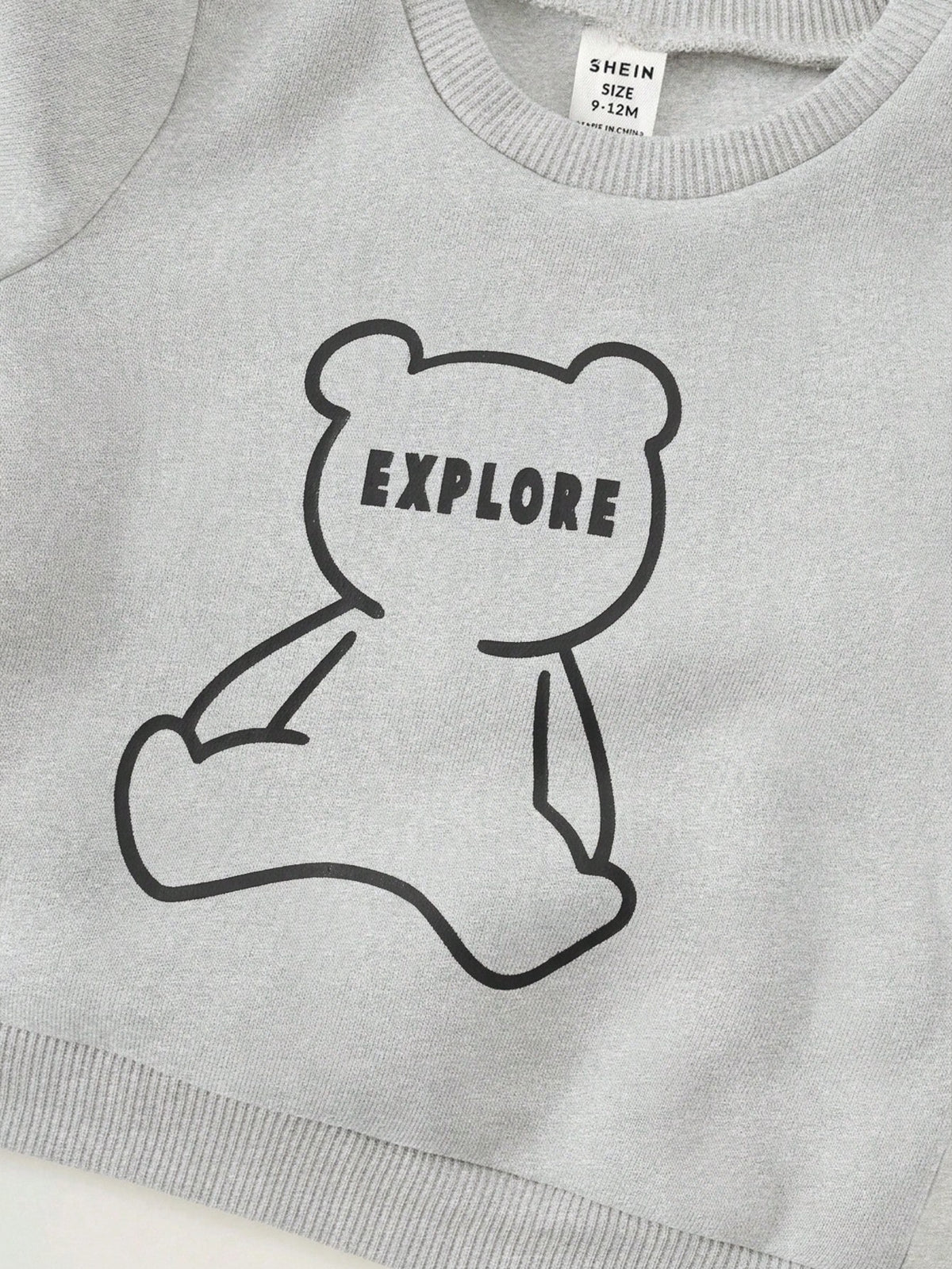 Bambinoo x Playful Pals Baby Bear Knit Hooded Vest & Joggers Set