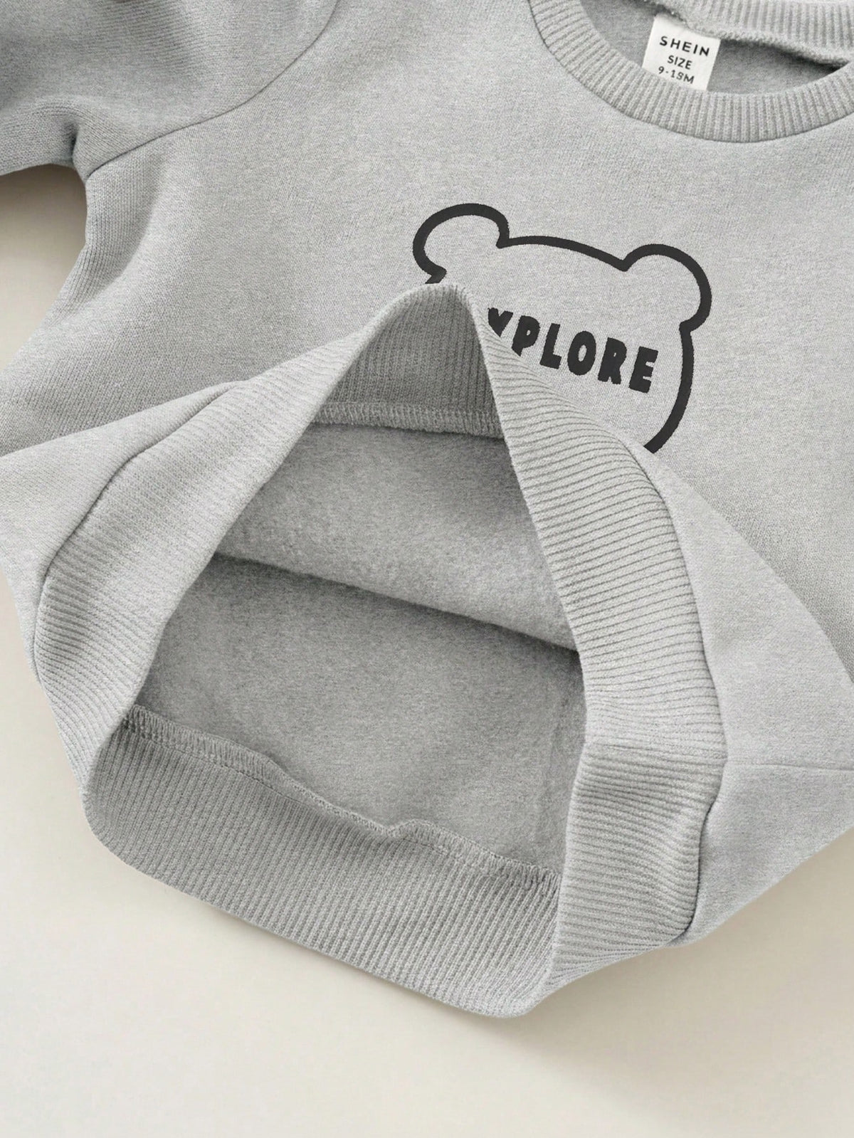 Bambinoo x Playful Pals Baby Bear Knit Hooded Vest & Joggers Set
