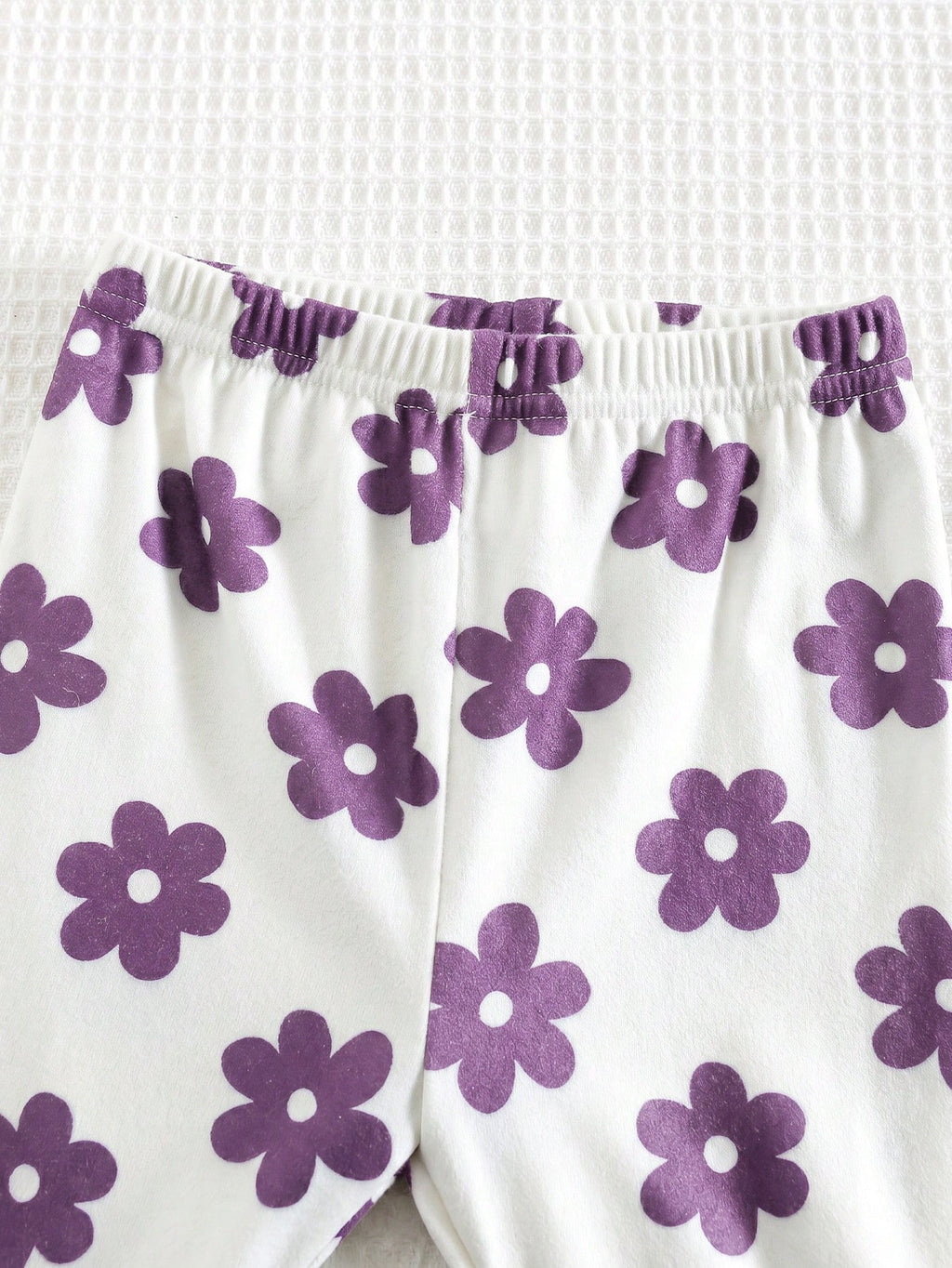 Cozy Pixies Baby Girl Floral Knit Sweatshirt Leggings Set