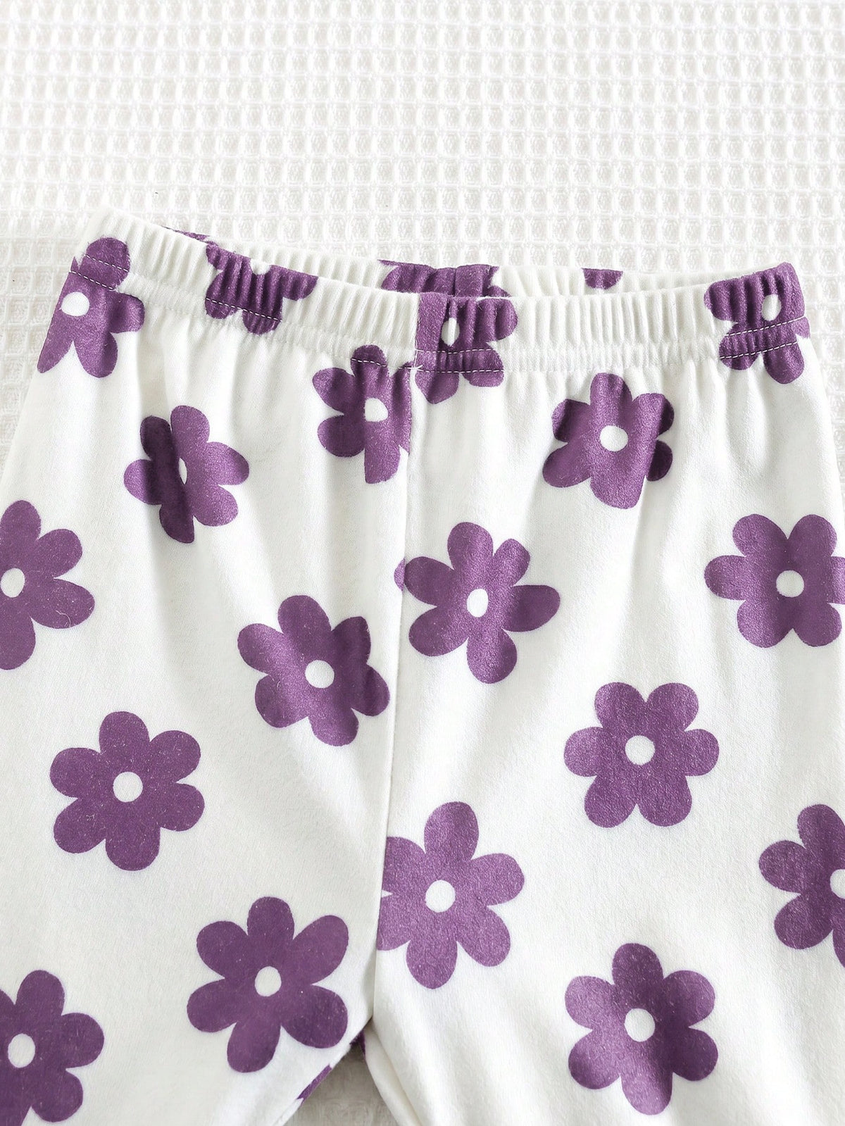 Cozy Pixies Baby Girl Floral Knit Sweatshirt Leggings Set
