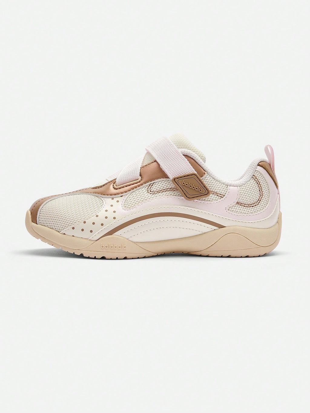 Balabala Girls' Breathable Mesh Lightweight Casual Running Shoes