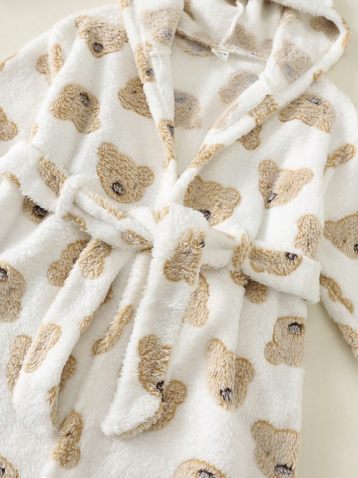 Bambinoo x Playful Pals Peignoir de pyjama thermique à capuche Ours