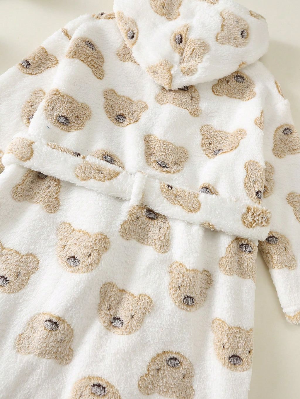 Bambinoo x Playful Pals Peignoir de pyjama thermique à capuche Ours