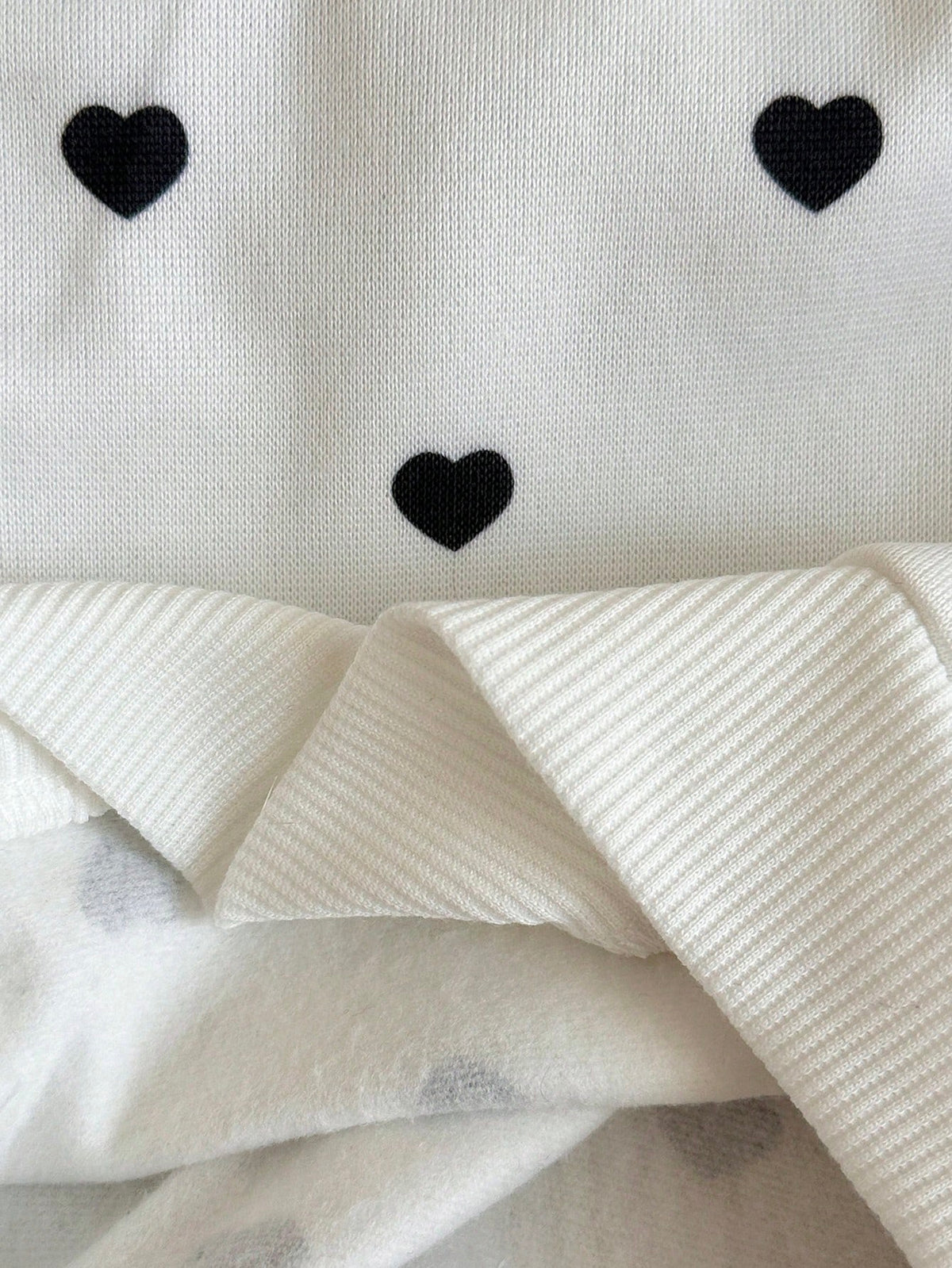 LMoss Kids Baby Girl Fleece Heart Sweatshirt 3pcs Set Multicolor
