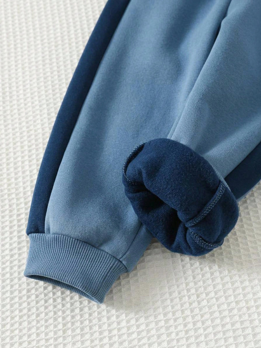 Bambinoo x Cozy Pixies Boys' Fleece Lined Hooded Sweatshirt & Pants Set