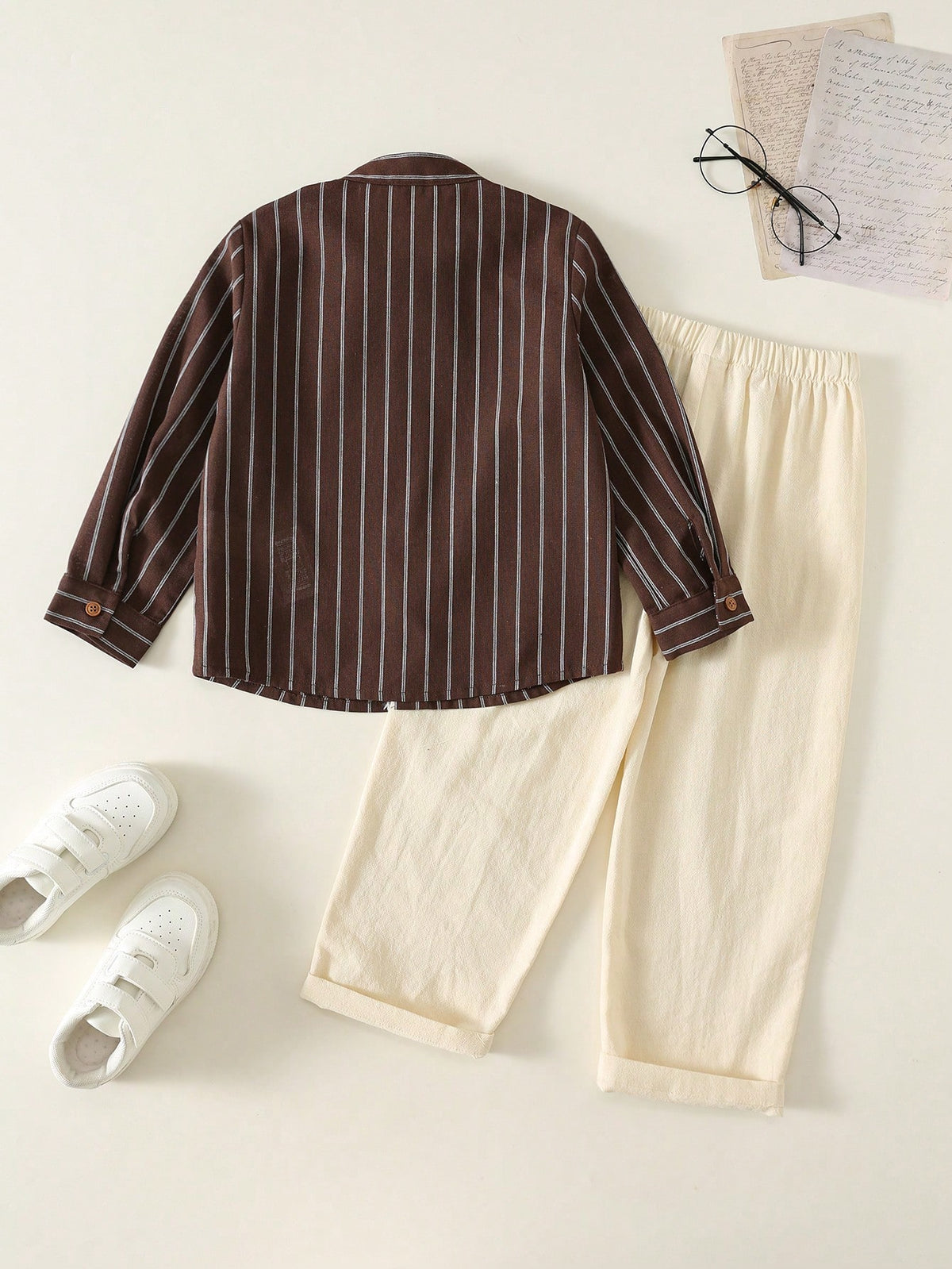 Bambinoo x Playful Pals Long Sleeve Shirt & Long Pants Set