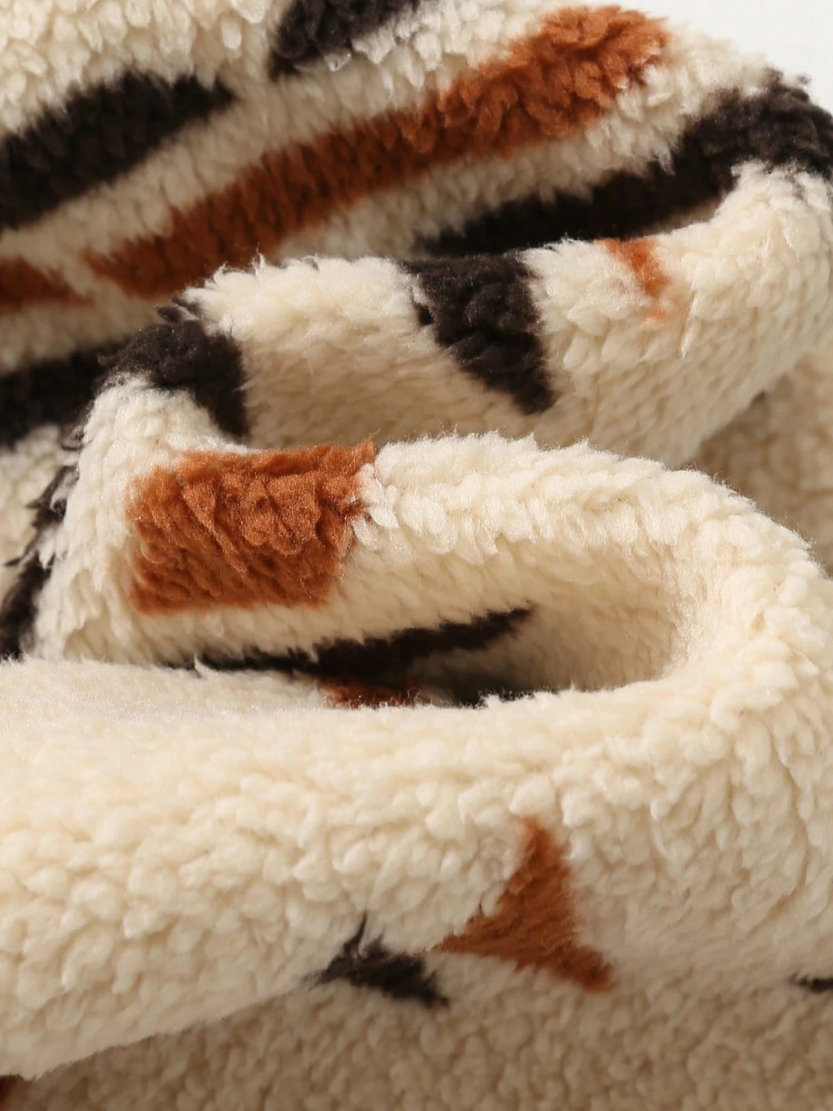 Blouson d'hiver Bambinoo x Cozy Pixies pour garçon, doublure thermique, motif cachemire