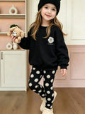 Sweat-shirt et legging imprimé marguerites Bambinoo x Girls'