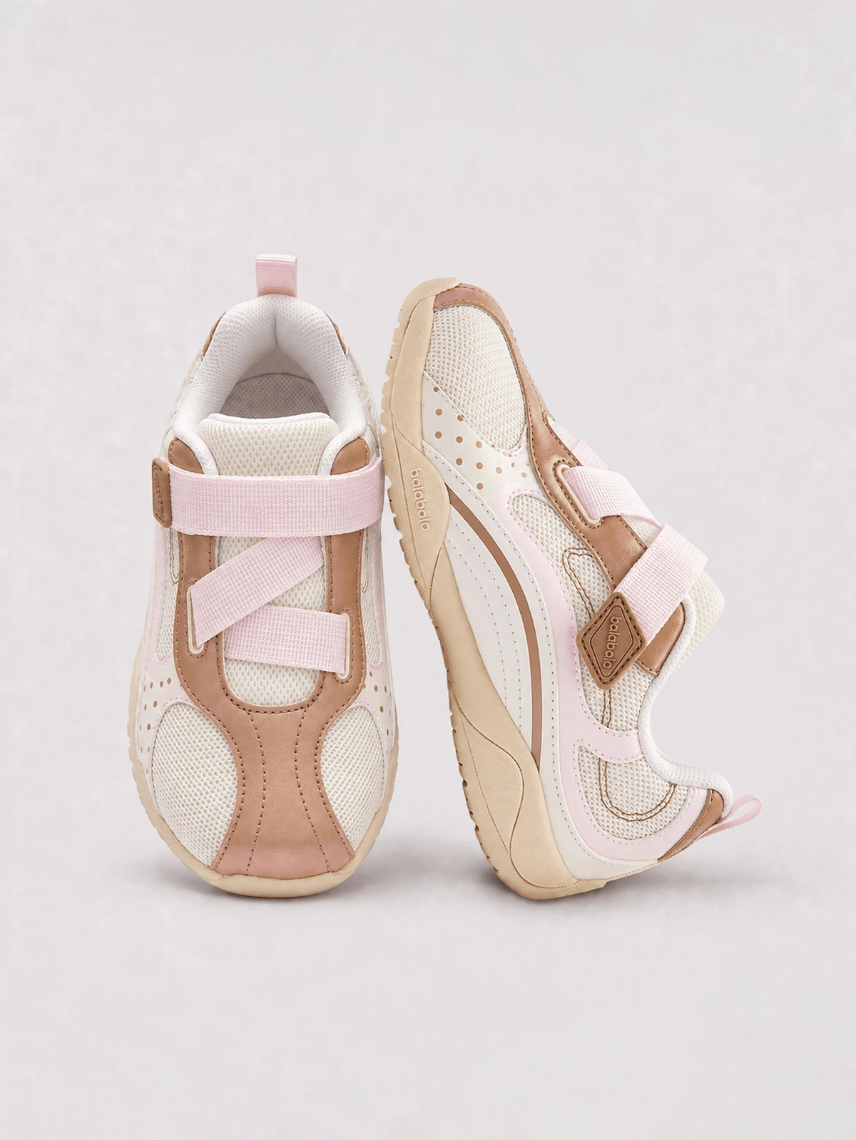 Balabala Chaussures de Course Décontractées Légères en Maille Respirante pour Filles
