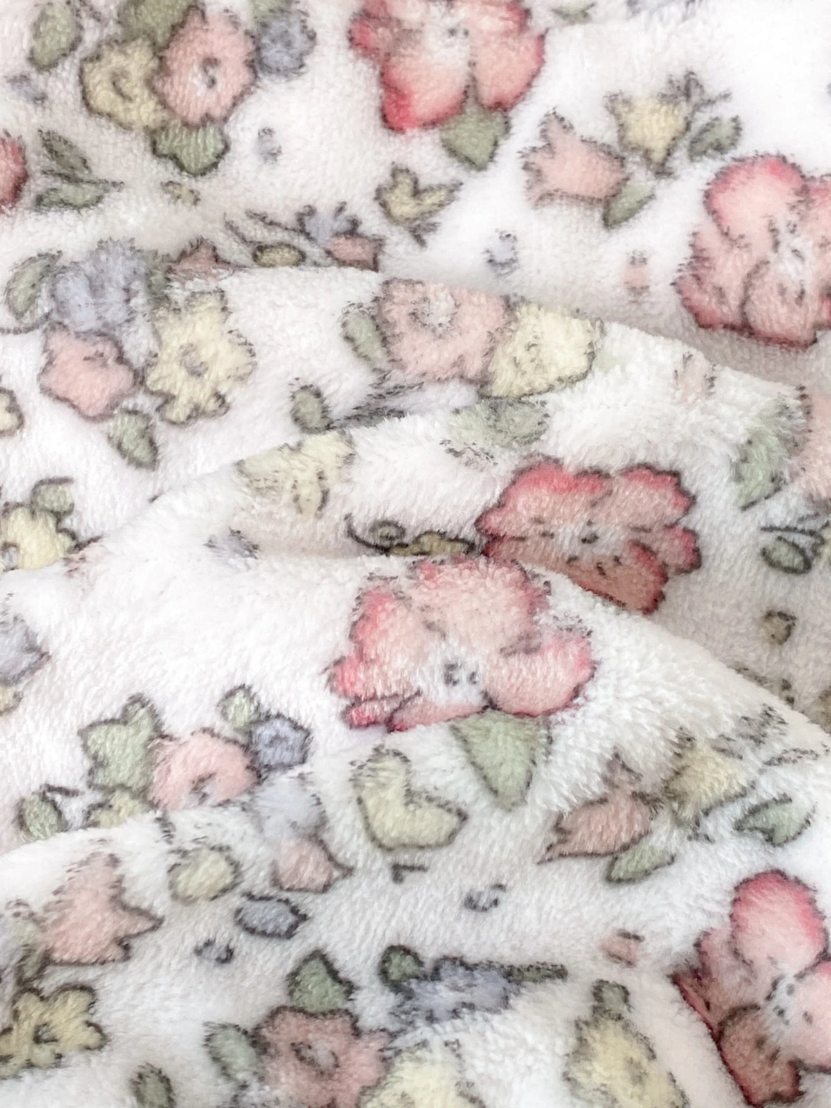 Baby Girl Floral Print Long Sleeve Pajama Set