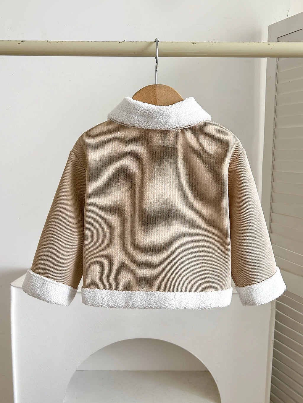 Baby Girl Plush Jacket Coat