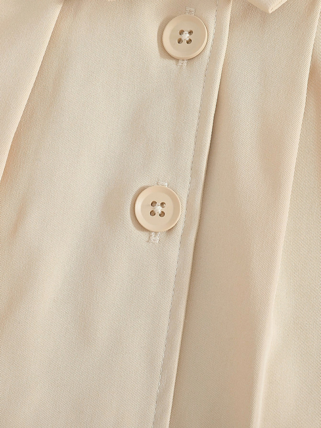 Baby Girl White Bow Faux Fur Collar Trench Coat White Apricot
