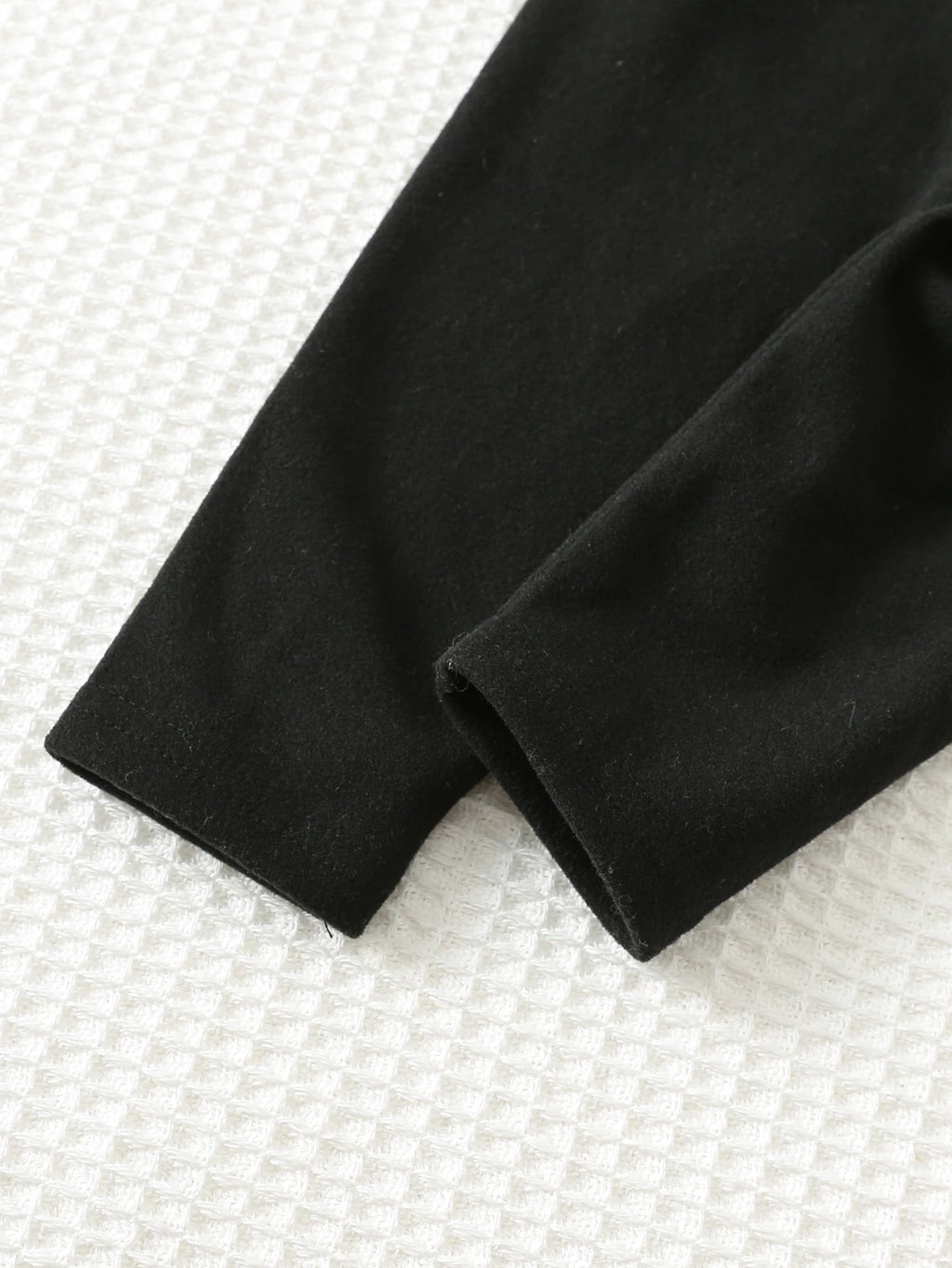 Ensemble 2 pièces legging et sweat à capuche en peluche à motif pour bébé fille